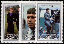 Dominica 1986 Royal Wedding unmounted mint.