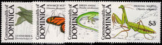 Dominica 1988 Insects and Reptiles unmounted mint.