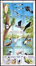 Dominica 1995 Water Birds unmounted mint.