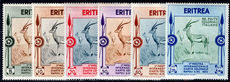 Eritrea 1934 Colonial Exhibition postage set lightly mounted mint.