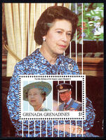 Grenada Grenadines 1991 65th Birthday of Queen Elizabeth II souvenir sheet unmounted mint.
