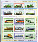 Grenada Grenadines 1991 Great Railways of the World unmounted mint.