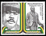 Jamaica 1987 Marcus Garvey unmounted mint.