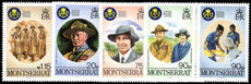 Montserrat 1986 Girl Guides unmounted mint.