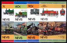Nevis 1985 World Locomotives (3rd series) unmounted mint.
