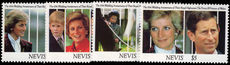 Nevis 1991 Prince and Princess of Wales unmounted mint.