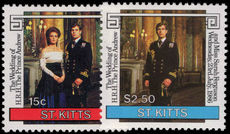 St Kitts 1986 Royal Wedding unmounted mint.