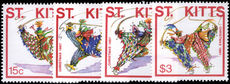 St Kitts 1987 Christmas unmounted mint.