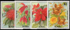 St Kitts 1988 Flowers unmounted mint.