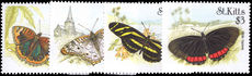 St Kitts 1990 Butterflies unmounted mint.