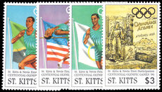 St Kitts 1996 Centennial Olympic Games unmounted mint.
