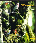 St Kitts 2005 $2 Parrots souvenir sheet unmounted mint.