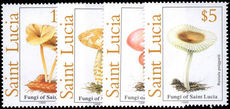 St Lucia 1989 Fungi unmounted mint.
