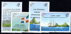 St Lucia 1989 French Revolution unmounted mint.