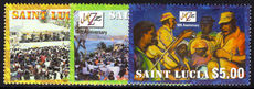 St Lucia 2001 Jazz Festival unmounted mint.