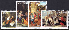 St Lucia 2003 Christmas unmounted mint.