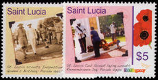 St Lucia 2007 Scouting unmounted mint.