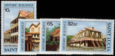 St Lucia 1984 Historic Buildings unmounted mint.