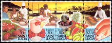 St Lucia 1988 Tourism unmounted mint.