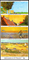 St Vincent Grenadines 1991 Vincent van Gogh souvenir sheet unmounted mint.