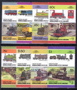 Union Island 1986 Railway Locomotives (4th series) unmounted mint.