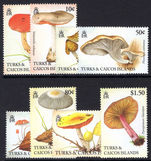 Turks & Caicos Islands 1995 Fungi unmounted mint.