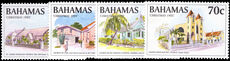 Bahamas 1995 Christmas. Churches unmounted mint.