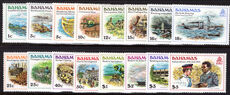 Bahamas 1980 set unmounted mint.