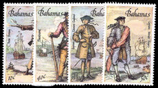 Bahamas 1987 Pirates and Privateers of the Caribbean unmounted mint.