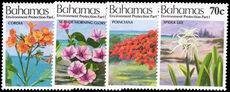Bahamas 1993 Environment Protection (1st series). Wildflowers unmounted mint. unmounted mint.