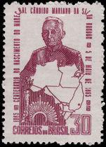 Brazil 1965 Marshal Rondon unmounted mint.