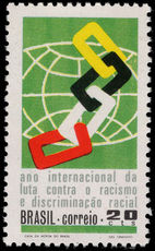 Brazil 1971 Racial Equality unmounted mint.