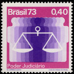 Brazil 1973 Judiciary Power unmounted mint.