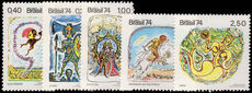 Brazil 1974 Brazilian Folk Tales unmounted mint.