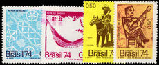 Brazil 1974 Popular Culture unmounted mint.