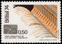 Brazil 1974 Solteira Hydro-Electric Power Project unmounted mint.