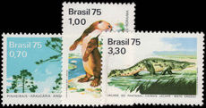 Brazil 1975 Flora and Fauna unmounted mint.