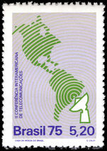 Brazil 1975 Telecommunications Conference unmounted mint.