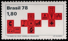 Brazil 1978 Red Cross unmounted mint.