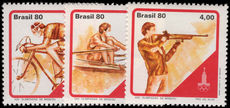 Brazil 1980 Olympics unmounted mint.