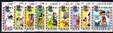 Caicos Islands 1983 Christmas. Walt Disney Cartoon Characters unmounted mint.