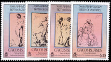 Caicos Islands 1984 500th Birth Anniversary of Raphael unmounted mint.