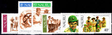 Nauru 1982 75th Anniv of Boy Scout Movement unmounted mint.