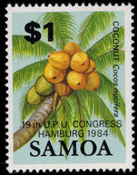 Samoa 1984 Hamburg UPU unmounted mint.
