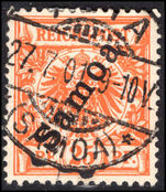 Samoa 1900 25pf orange fine used.