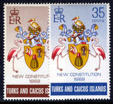 Turks & Caicos Islands 1970 New Constitution unmounted mint.