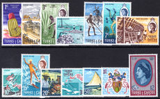 Turks & Caicos Islands 1971 set unmounted mint.