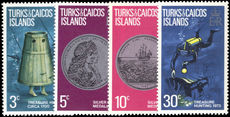 Turks & Caicos Islands 1973 Treasure unmounted mint.