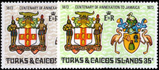 Turks & Caicos Islands 1973 Annexation to Jamaica unmounted mint.