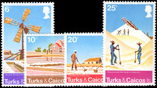 Turks & Caicos Islands 1975 Salt-Raking Industry unmounted mint.